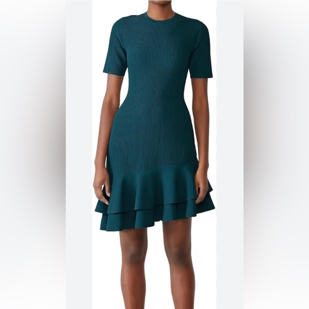 diane von furstenberg avente teal dress, NWT never been worn!